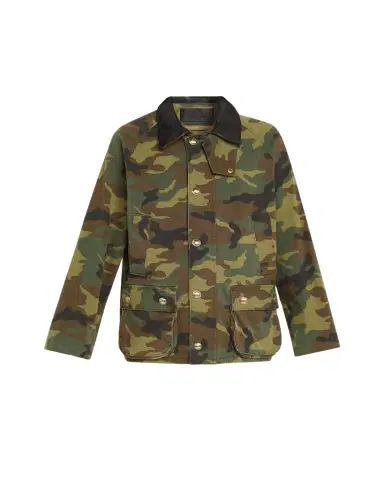 Nili Lotan Andrew Camo-Print Leather-Collar Parka Jacket | Thumbnail 1 Nili Lotan Andrew Camo-Print Leather-Collar Parka Jacket | Thumbnail 1