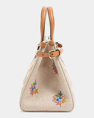 Valentino Garavani Antibes Small Embroidered Canvas Top-Handle Bag | Thumbnail 5 Valentino Garavani Antibes Small Embroidered Canvas Top-Handle Bag | Thumbnail 5