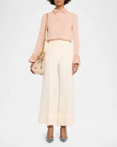 Valentino Garavani Antibes Small Embroidered Canvas Top-Handle Bag | Thumbnail 6 Valentino Garavani Antibes Small Embroidered Canvas Top-Handle Bag | Thumbnail 6