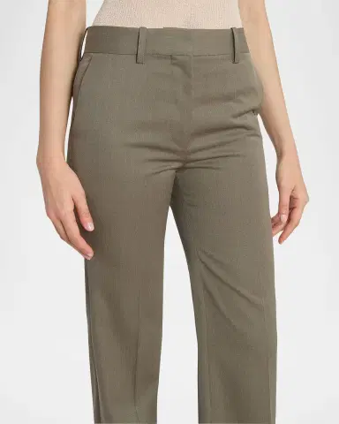 Victoria Beckham Tailored Wool Straight-Leg Trousers | Thumbnail 5 Victoria Beckham Tailored Wool Straight-Leg Trousers | Thumbnail 5