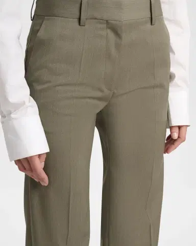 Victoria Beckham Tailored Wool Straight-Leg Trousers | Thumbnail 6 Victoria Beckham Tailored Wool Straight-Leg Trousers | Thumbnail 6