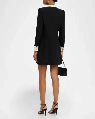 Valentino Garavani Crepe Couture Mini Dress | Thumbnail 7 Valentino Garavani Crepe Couture Mini Dress | Thumbnail 7