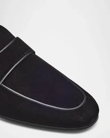Magnanni Men 's Jasper II Velvet Keeper Loafers | Thumbnail 6 Magnanni Men 's Jasper II Velvet Keeper Loafers | Thumbnail 6