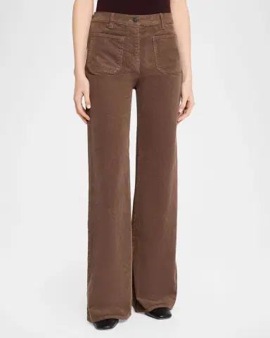 Nili Lotan Florence Corduroy Pants | Thumbnail 4 Nili Lotan Florence Corduroy Pants | Thumbnail 4