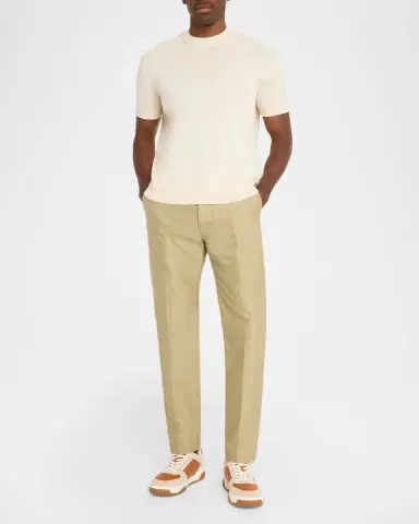 Valentino Garavani Men 's Sparry Split Leather and Napa Low-Top Sneakers | Thumbnail 12 Valentino Garavani Men 's Sparry Split Leather and Napa Low-Top Sneakers | Thumbnail 12
