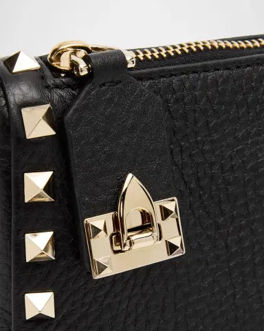 Valentino Garavani Small Rockstud Leather Shoulder Bag | Thumbnail 5 Valentino Garavani Small Rockstud Leather Shoulder Bag | Thumbnail 5