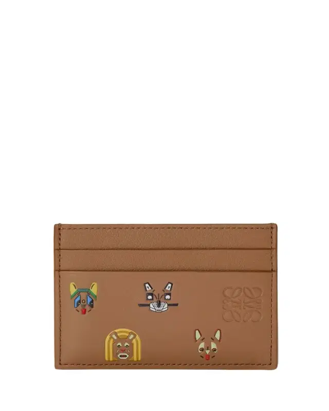 x Louis Wain Card Case in Leather x Louis Wain Card Case in Leather