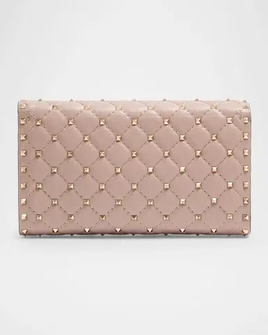 Valentino Garavani Quilted Rockstud Leather Crossbody Bag | Thumbnail 5 Valentino Garavani Quilted Rockstud Leather Crossbody Bag | Thumbnail 5