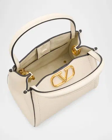 Valentino Garavani Alltime Small Leather Top-Handle Bag | Thumbnail 4 Valentino Garavani Alltime Small Leather Top-Handle Bag | Thumbnail 4