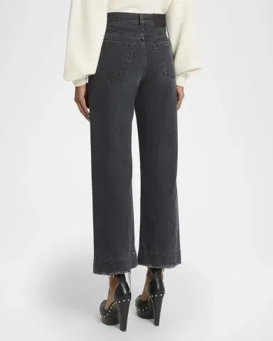 Chloé High-Rise Straight-Leg Crop Denim Trousers | Thumbnail 3 Chloé High-Rise Straight-Leg Crop Denim Trousers | Thumbnail 3