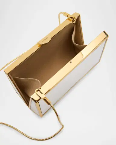 Simkhai Maddox Geometric Mirror Clutch Bag | Thumbnail 8 Simkhai Maddox Geometric Mirror Clutch Bag | Thumbnail 8