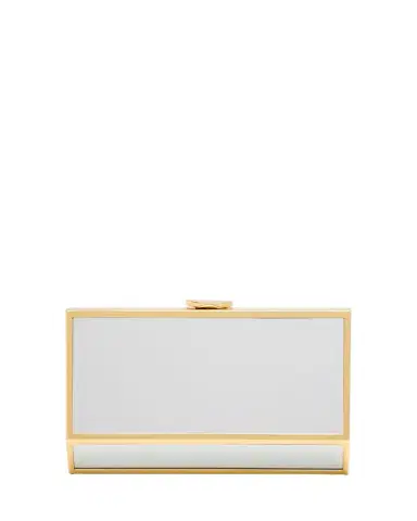 Simkhai Maddox Geometric Mirror Clutch Bag | Thumbnail 1 Simkhai Maddox Geometric Mirror Clutch Bag | Thumbnail 1