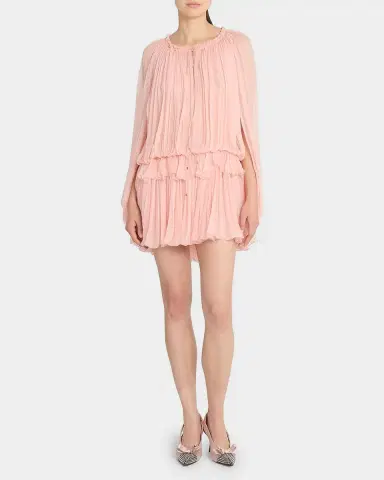 Chloé Organic Silk Crepe De Chine Top | Thumbnail 3 Chloé Organic Silk Crepe De Chine Top | Thumbnail 3