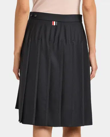Thom Browne Pleated Bermuda-Length Skirt | Thumbnail 3 Thom Browne Pleated Bermuda-Length Skirt | Thumbnail 3
