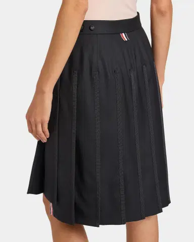 Thom Browne Pleated Bermuda-Length Skirt | Thumbnail 6 Thom Browne Pleated Bermuda-Length Skirt | Thumbnail 6