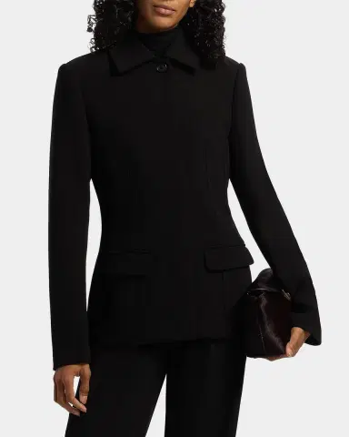 Toteme Cinched Pocket Jacket | Thumbnail 4 Toteme Cinched Pocket Jacket | Thumbnail 4