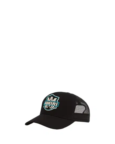 Amiri Men's MA Canvas Trucker Hat | Thumbnail 1 Amiri Men's MA Canvas Trucker Hat | Thumbnail 1