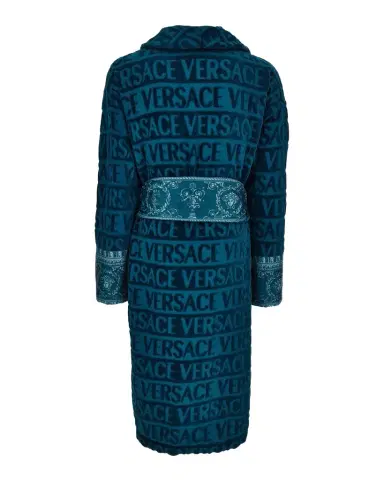 Versace I Heart Logo Terry Bathrobe | Thumbnail 1 Versace I Heart Logo Terry Bathrobe | Thumbnail 1
