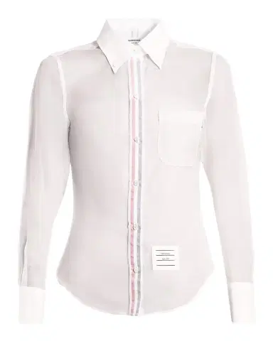Thom Browne Sheer Silk Classic Button-Down Shirt | Thumbnail 1 Thom Browne Sheer Silk Classic Button-Down Shirt | Thumbnail 1