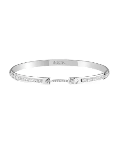 Nouvel Heritage 18K Tuxedo Mood Bangle | Thumbnail 1 Nouvel Heritage 18K Tuxedo Mood Bangle | Thumbnail 1