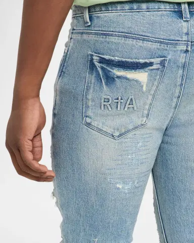 RTA Men's Bryant Ripped Skinny Jeans | Thumbnail 5 RTA Men's Bryant Ripped Skinny Jeans | Thumbnail 5