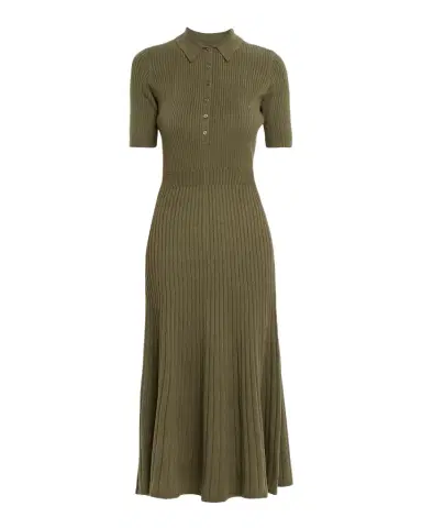PAIGE Mathilda Short-Sleeve Rib-Knit Dress | Thumbnail 1 PAIGE Mathilda Short-Sleeve Rib-Knit Dress | Thumbnail 1