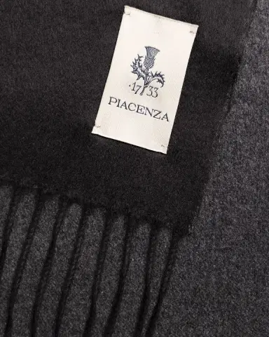PIACENZA 1733 Men's Two-Tone Cashmere-Silk Scarf | Thumbnail 3 PIACENZA 1733 Men's Two-Tone Cashmere-Silk Scarf | Thumbnail 3