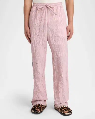 Dolce & Gabbana Men's Multi-Stripe Drawstring Lounge Pants | Thumbnail 4 Dolce & Gabbana Men's Multi-Stripe Drawstring Lounge Pants | Thumbnail 4