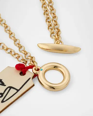 Roxanne Assoulin The Pave Slider Necklace | Thumbnail 4 Roxanne Assoulin The Pave Slider Necklace | Thumbnail 4