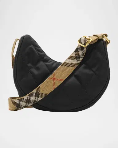 Burberry Horseshoe Quilted Nylon Crossbody Bag | Thumbnail 3 Burberry Horseshoe Quilted Nylon Crossbody Bag | Thumbnail 3