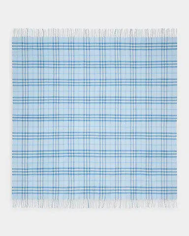Burberry Check Wool Baby Blanket | Thumbnail 2 Burberry Check Wool Baby Blanket | Thumbnail 2