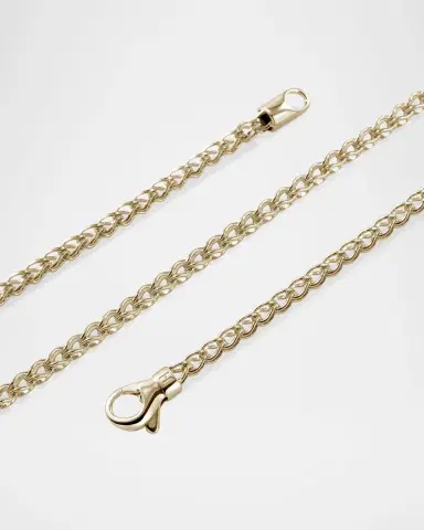John Hardy Men's Surf 14K Gold Chain Necklace, 2.3mm, 22"L | Thumbnail 3 John Hardy Men's Surf 14K Gold Chain Necklace, 2.3mm, 22"L | Thumbnail 3