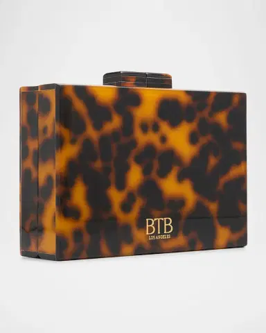 BTB Los Angeles Anyssa Cane Webbing & Acrylic Clutch Bag | Thumbnail 3 BTB Los Angeles Anyssa Cane Webbing & Acrylic Clutch Bag | Thumbnail 3