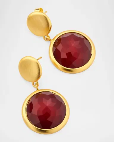 NEST Jewelry Carnelian Drop Earrings | Thumbnail 3 NEST Jewelry Carnelian Drop Earrings | Thumbnail 3
