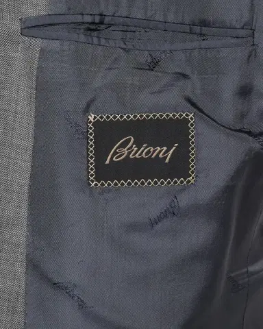 Brioni Men's Wool and Cashmere Sharkskin Two-Piece Suit | Thumbnail 8 Brioni Men's Wool and Cashmere Sharkskin Two-Piece Suit | Thumbnail 8