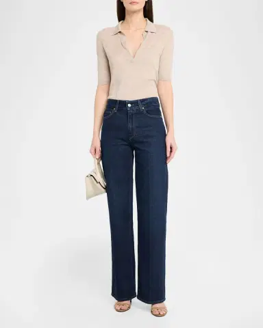 PAIGE Sasha 32" Wide-Leg Jeans | Thumbnail 2 PAIGE Sasha 32" Wide-Leg Jeans | Thumbnail 2