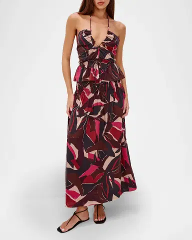 Rails Dulce Printed Halter Crop Top | Thumbnail 2 Rails Dulce Printed Halter Crop Top | Thumbnail 2