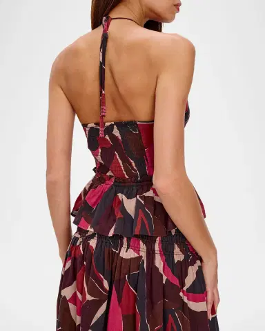 Rails Dulce Printed Halter Crop Top | Thumbnail 3 Rails Dulce Printed Halter Crop Top | Thumbnail 3