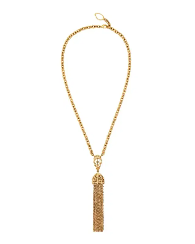 Rattan Chandelier Pendant Necklace Rattan Chandelier Pendant Necklace