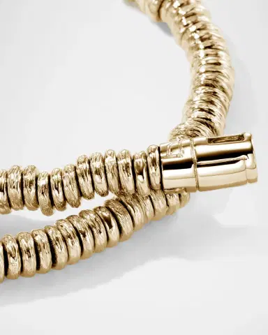 John Hardy Men's 14K Yellow Gold Heishi Bracelet | Thumbnail 4 John Hardy Men's 14K Yellow Gold Heishi Bracelet | Thumbnail 4