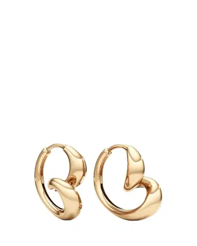 Unsaid Whirlwind Hoop Earrings in 18K Yellow Gold | Thumbnail 1 Unsaid Whirlwind Hoop Earrings in 18K Yellow Gold | Thumbnail 1