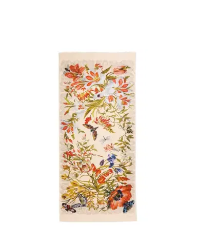 Etro Bohemian Print Cotton & Silk Scarf | Thumbnail 1 Etro Bohemian Print Cotton & Silk Scarf | Thumbnail 1