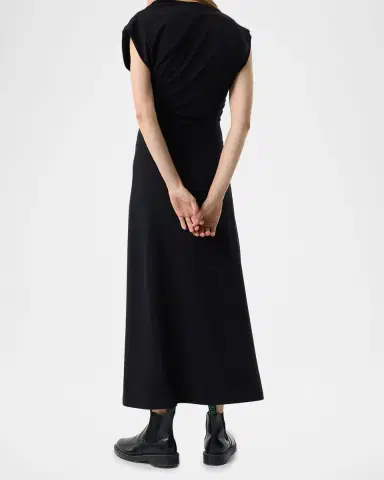 Akyn Studio Lola Asymmetric Fitted Maxi Dress | Thumbnail 3 Akyn Studio Lola Asymmetric Fitted Maxi Dress | Thumbnail 3