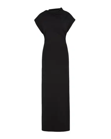 Akyn Studio Lola Asymmetric Fitted Maxi Dress | Thumbnail 1 Akyn Studio Lola Asymmetric Fitted Maxi Dress | Thumbnail 1