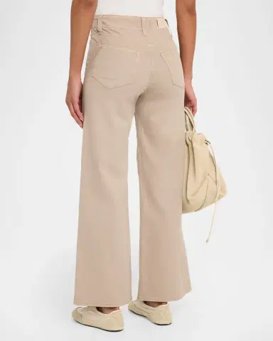PAIGE Ari Wide-Leg Drawstring Utility Jeans | Thumbnail 3 PAIGE Ari Wide-Leg Drawstring Utility Jeans | Thumbnail 3