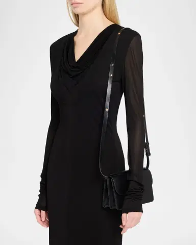 Victoria Beckham Dorian Mini Leather Crossbody Bag | Thumbnail 2 Victoria Beckham Dorian Mini Leather Crossbody Bag | Thumbnail 2