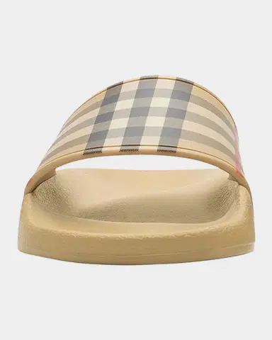 Burberry Kid's Check Slide Sandals, Toddler/Kids | Thumbnail 2 Burberry Kid's Check Slide Sandals, Toddler/Kids | Thumbnail 2
