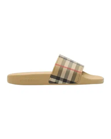 Burberry Kid's Check Slide Sandals, Toddler/Kids | Thumbnail 1 Burberry Kid's Check Slide Sandals, Toddler/Kids | Thumbnail 1