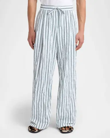 Dolce & Gabbana Men 's Multi-Stripe Drawstring Lounge Pants | Thumbnail 4 Dolce & Gabbana Men 's Multi-Stripe Drawstring Lounge Pants | Thumbnail 4