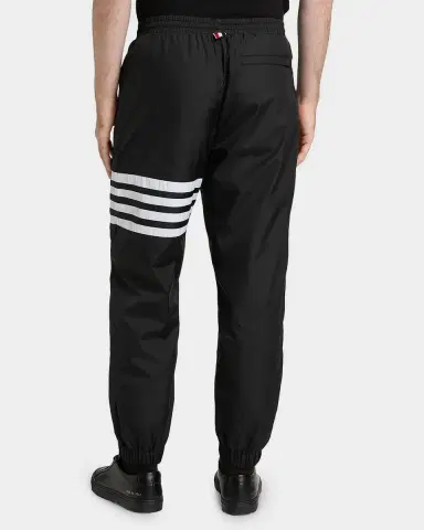 Thom Browne Men's Shiny Ripstop 4-Bar Track Pants | Thumbnail 3 Thom Browne Men's Shiny Ripstop 4-Bar Track Pants | Thumbnail 3